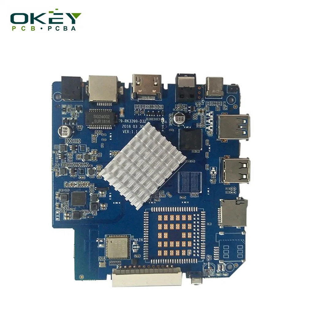 Custom 1-24 Layers 94V0 RoHS Printed Circuit Board PCBA Assembly PCB Board